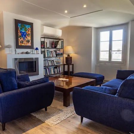 Apartment Spacieux Pour 6p Vue Vieil Antibes